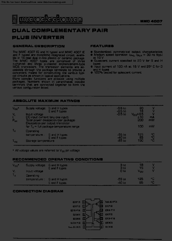 MMC4007_424344.PDF Datasheet