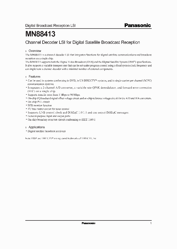 MN88413_419008.PDF Datasheet
