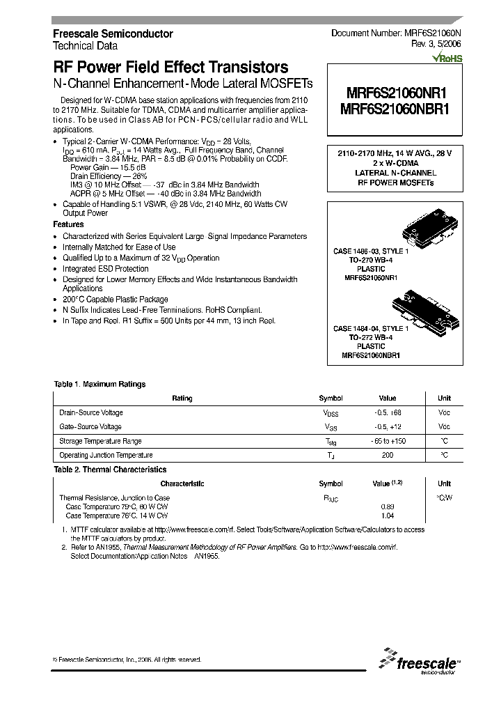 MRF6S21060N_422753.PDF Datasheet