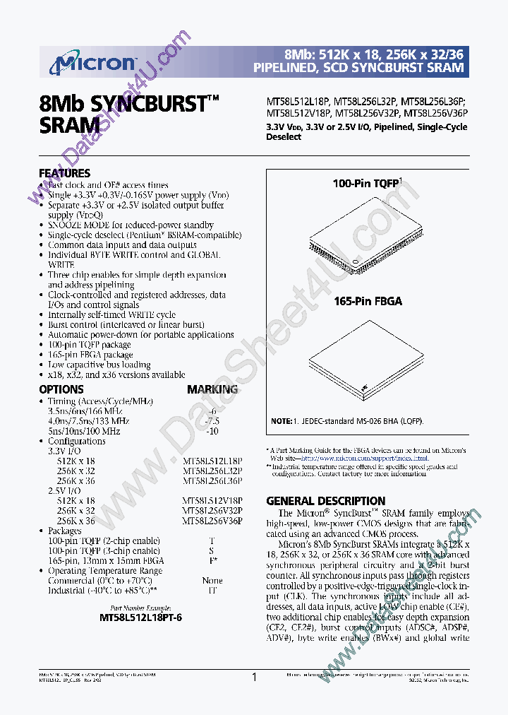 MT58L512L18P_410909.PDF Datasheet