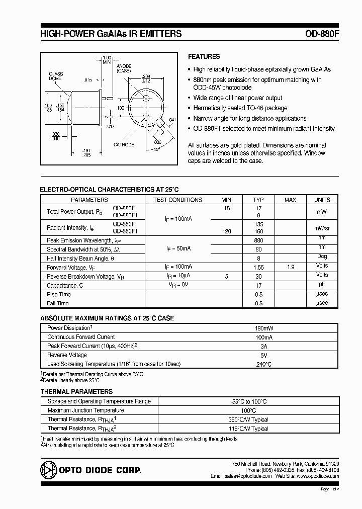 OD880F_416396.PDF Datasheet