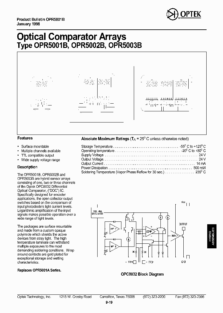 OPR5001B_395232.PDF Datasheet