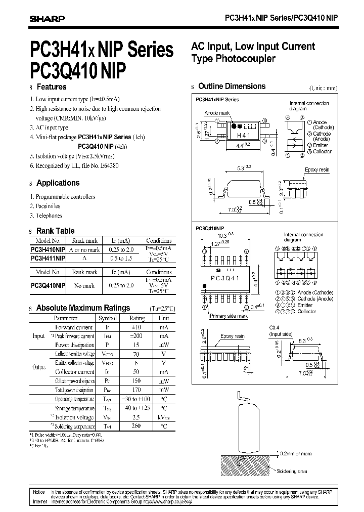 PC3H41XNIP_402864.PDF Datasheet