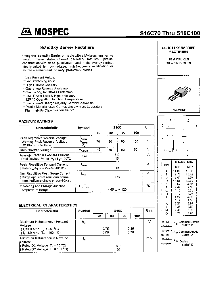 S16C70_426130.PDF Datasheet