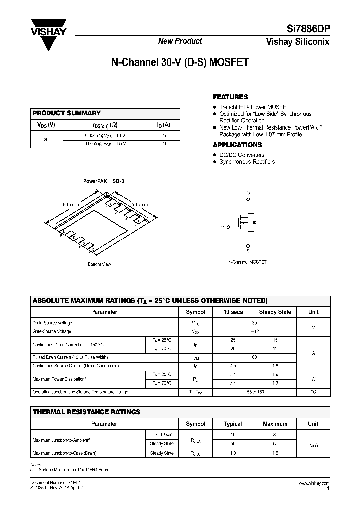 SI7886DP_427568.PDF Datasheet