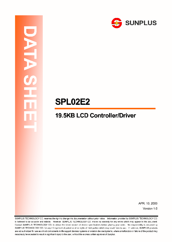 SPL02E2_406397.PDF Datasheet