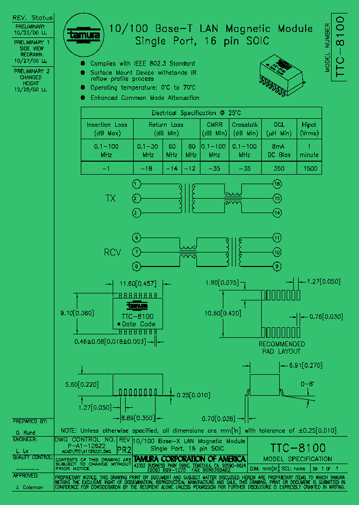 TTC-8100_412364.PDF Datasheet