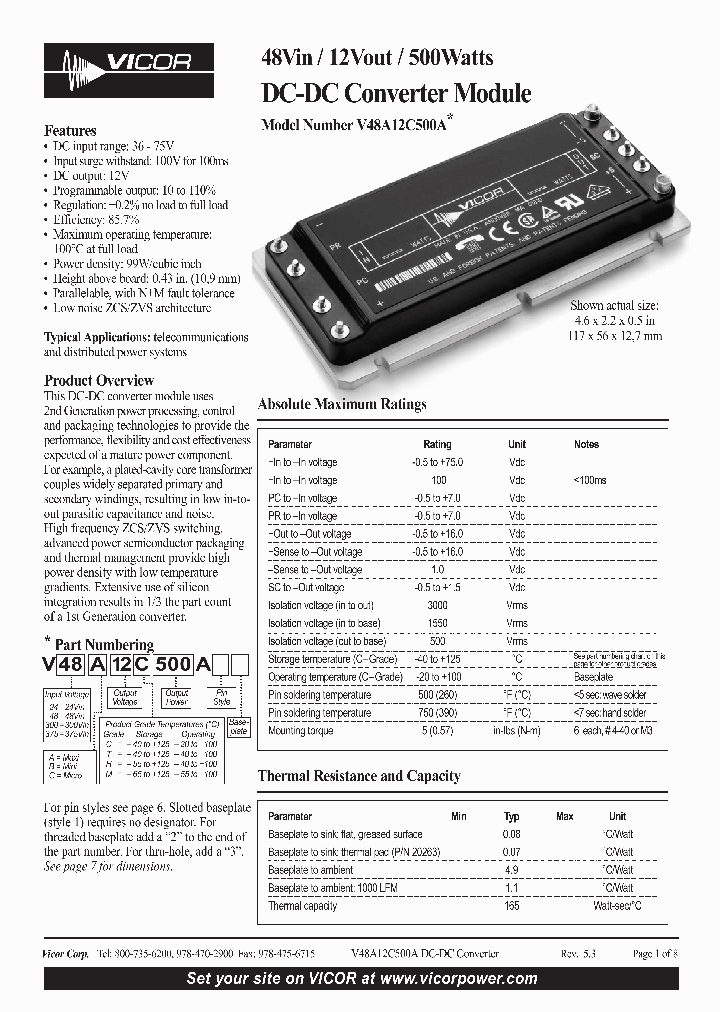 V48A12C500A_425503.PDF Datasheet