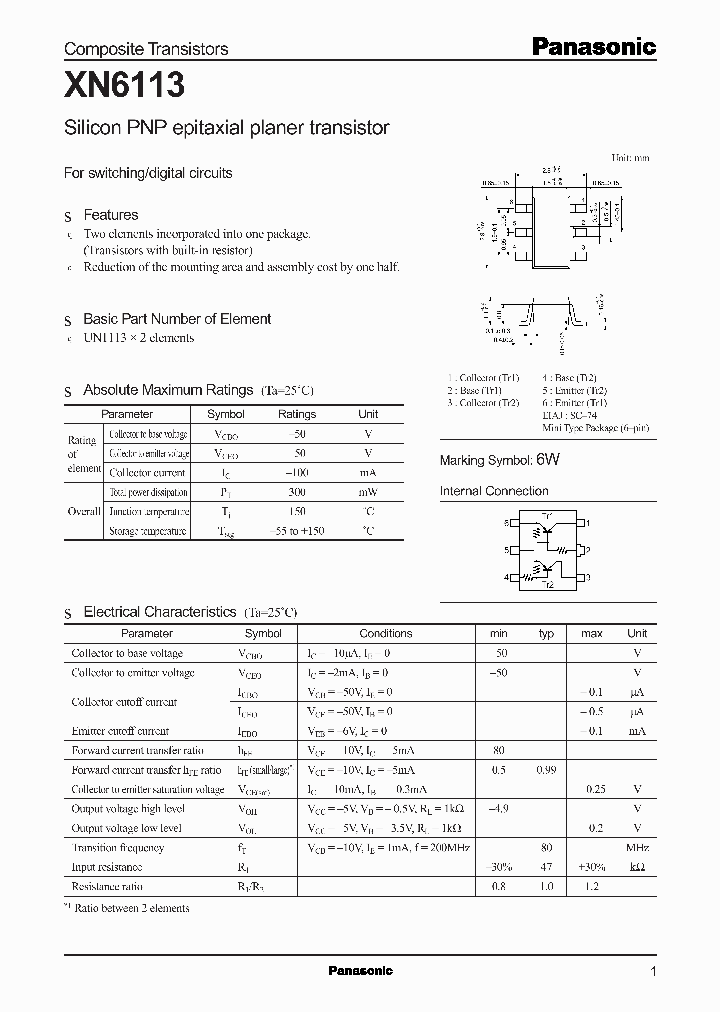 XN6113_410572.PDF Datasheet