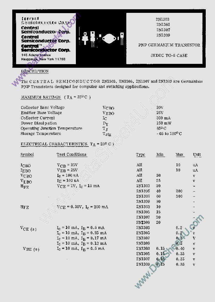 2N1309_460999.PDF Datasheet