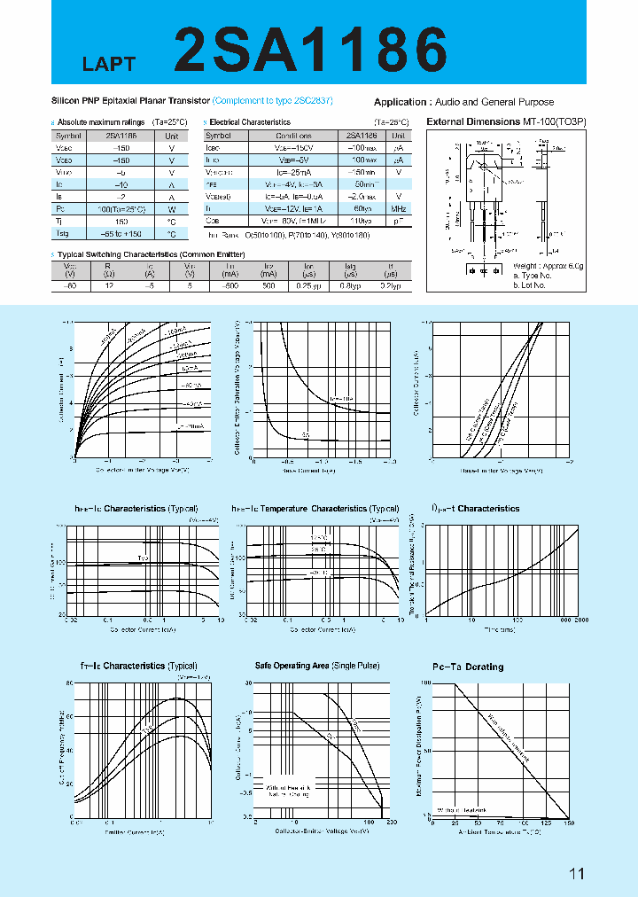 2SA1186_480400.PDF Datasheet