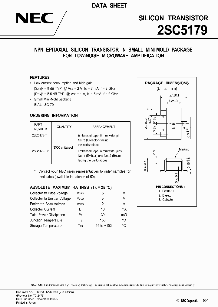 2SC5179-T1_474823.PDF Datasheet