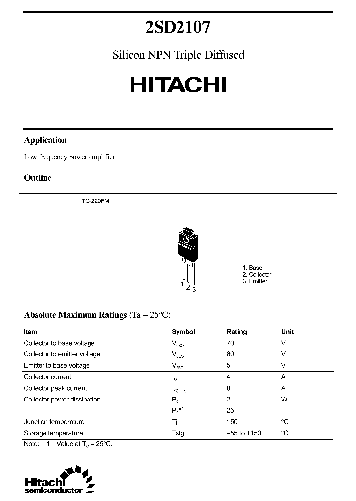 2SD2107_483705.PDF Datasheet