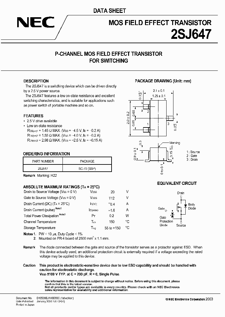 2SJ647_454073.PDF Datasheet