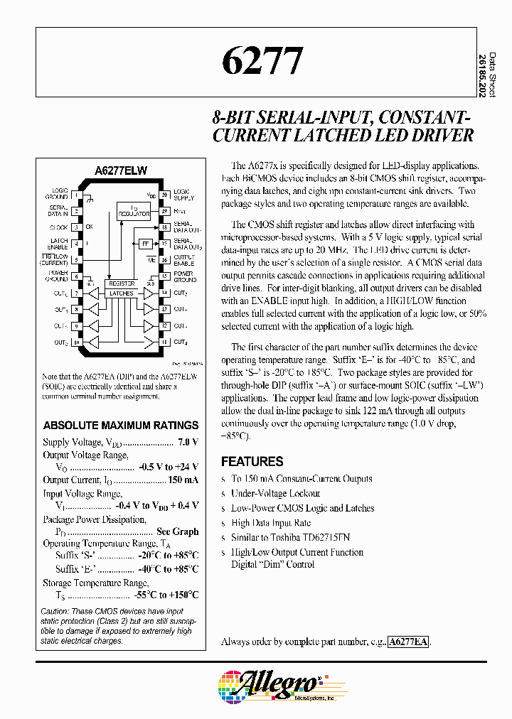 A6277X_471897.PDF Datasheet