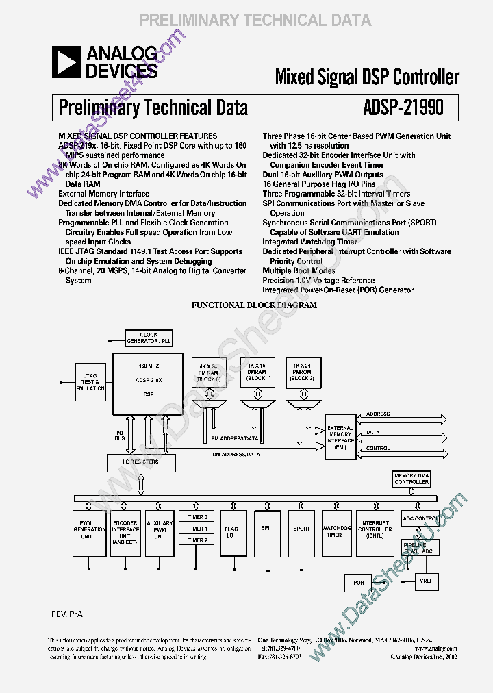 ADSP21990_443785.PDF Datasheet