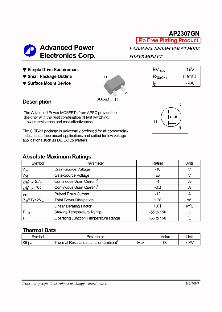 AP2307GN_444061.PDF Datasheet