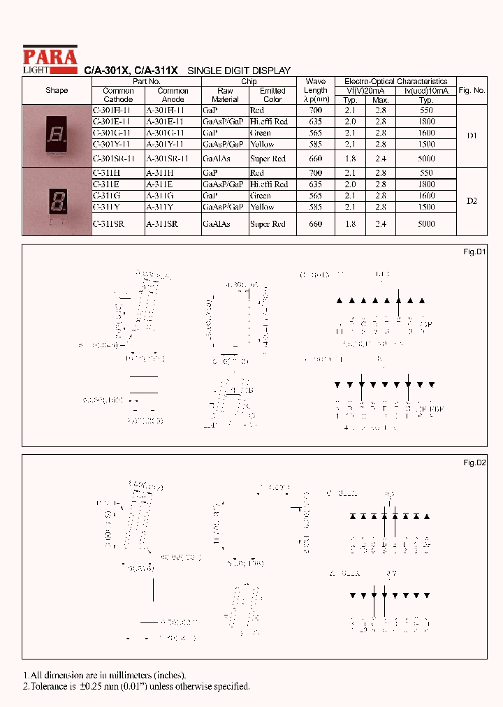 C-311SR_399478.PDF Datasheet