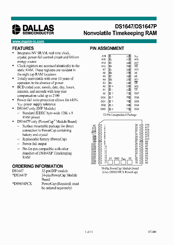 DS1647P_452990.PDF Datasheet