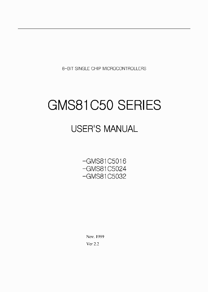 GMS81C50_445680.PDF Datasheet