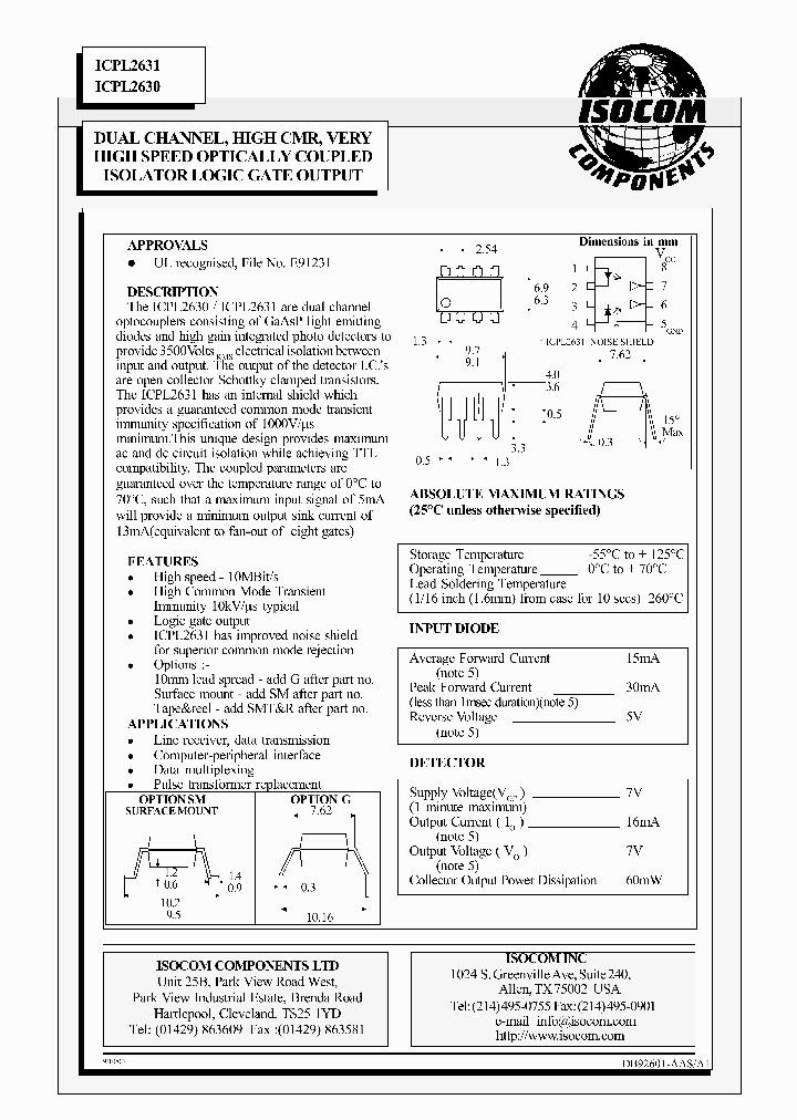 ICPL2630_338061.PDF Datasheet