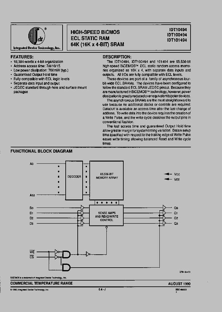 IDT100494BS7C_479603.PDF Datasheet