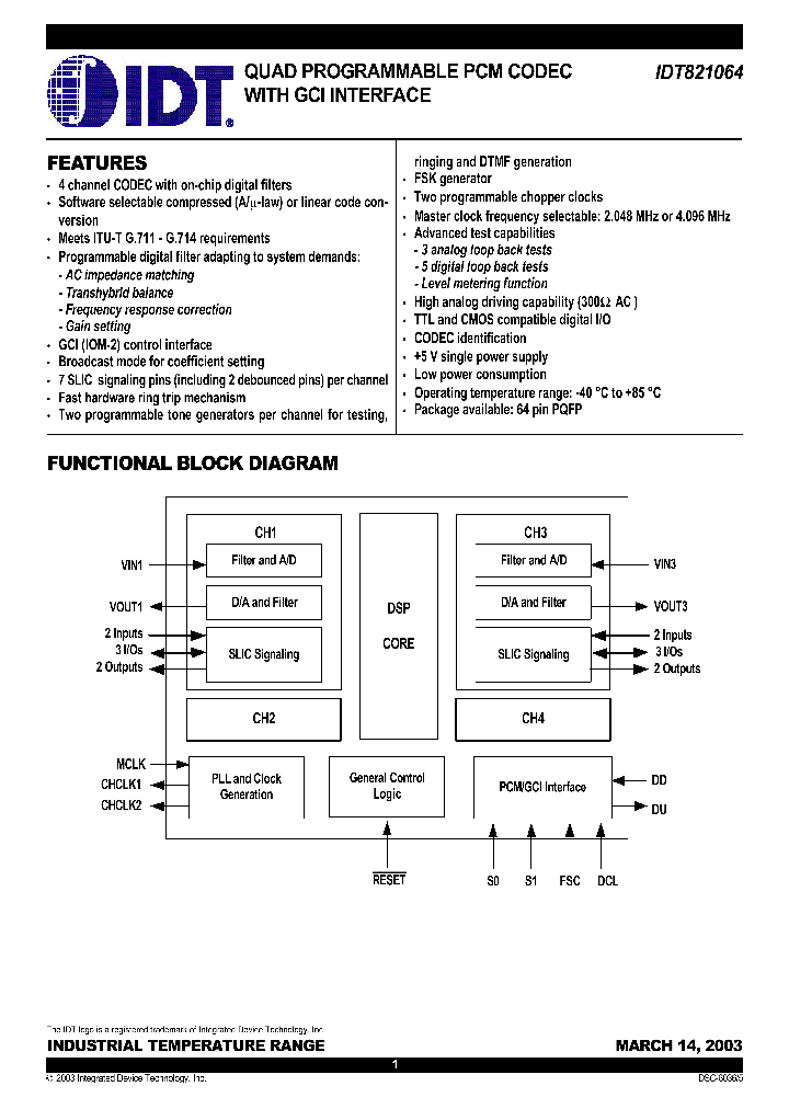 IDT821064_405307.PDF Datasheet