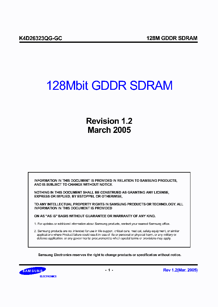 K4D26323QG_462466.PDF Datasheet