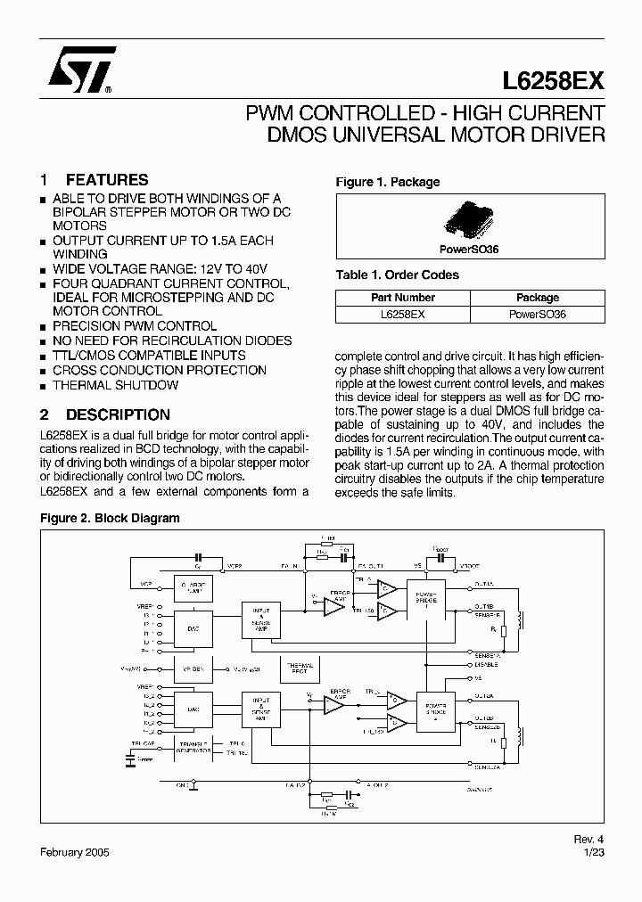 L6258EXTR_435895.PDF Datasheet