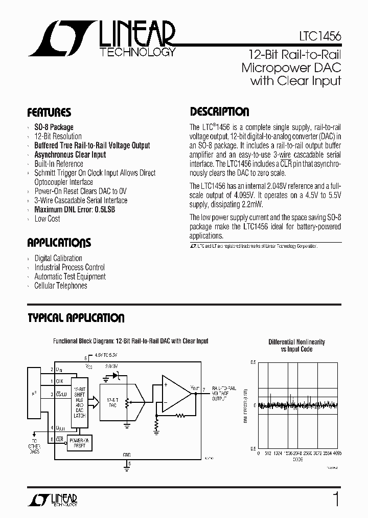 LTC1456_437611.PDF Datasheet