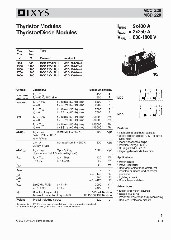 MCD220-08IO1_441528.PDF Datasheet