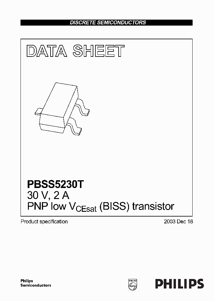 PBSS5230T_453290.PDF Datasheet