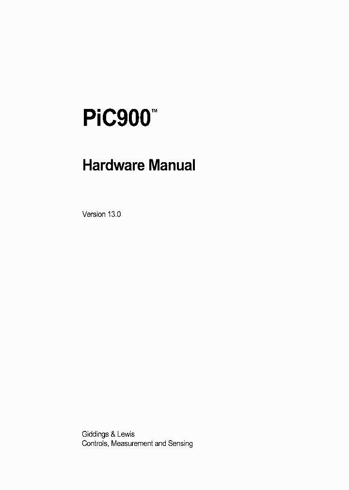 PIC900_444336.PDF Datasheet