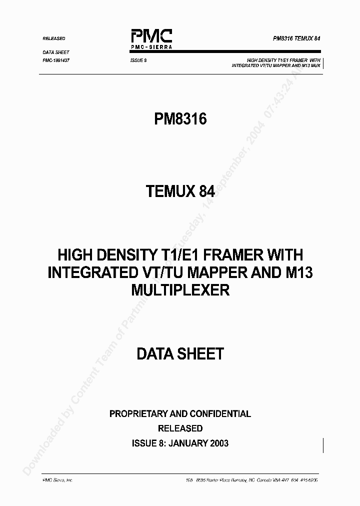 PM8316_464556.PDF Datasheet