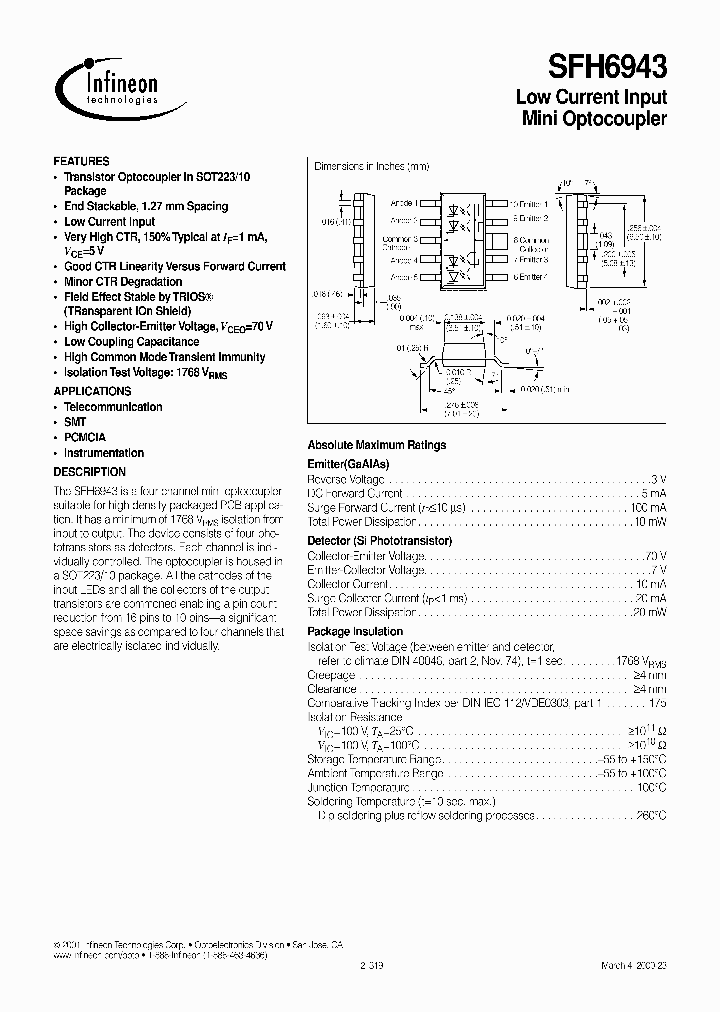 SFH6943_473471.PDF Datasheet