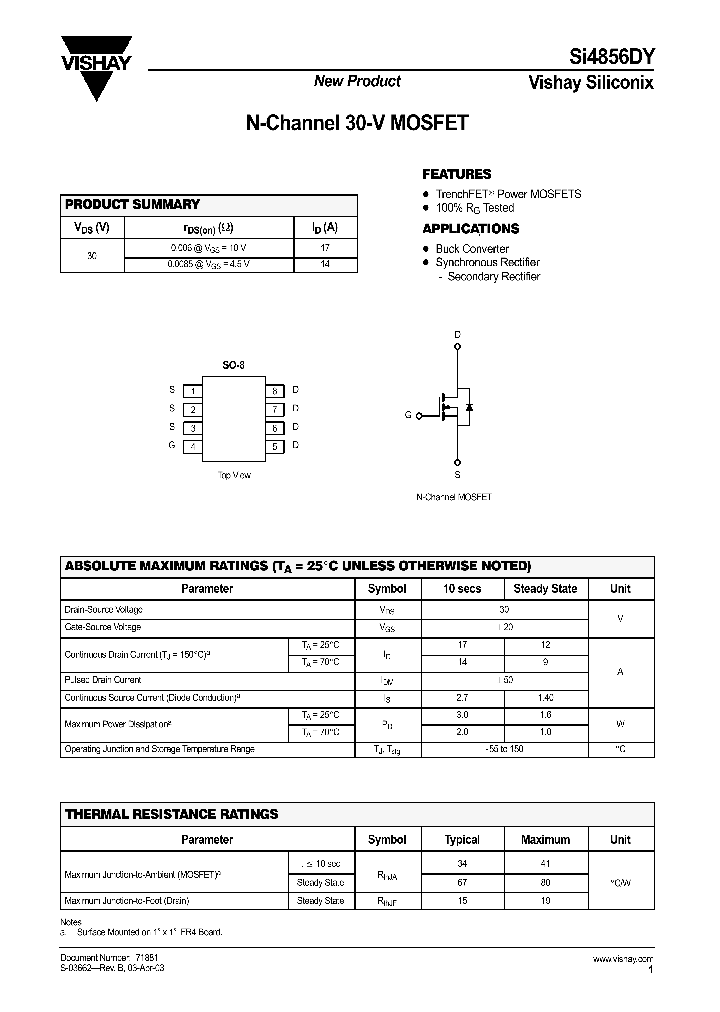 SI4856DY_438341.PDF Datasheet