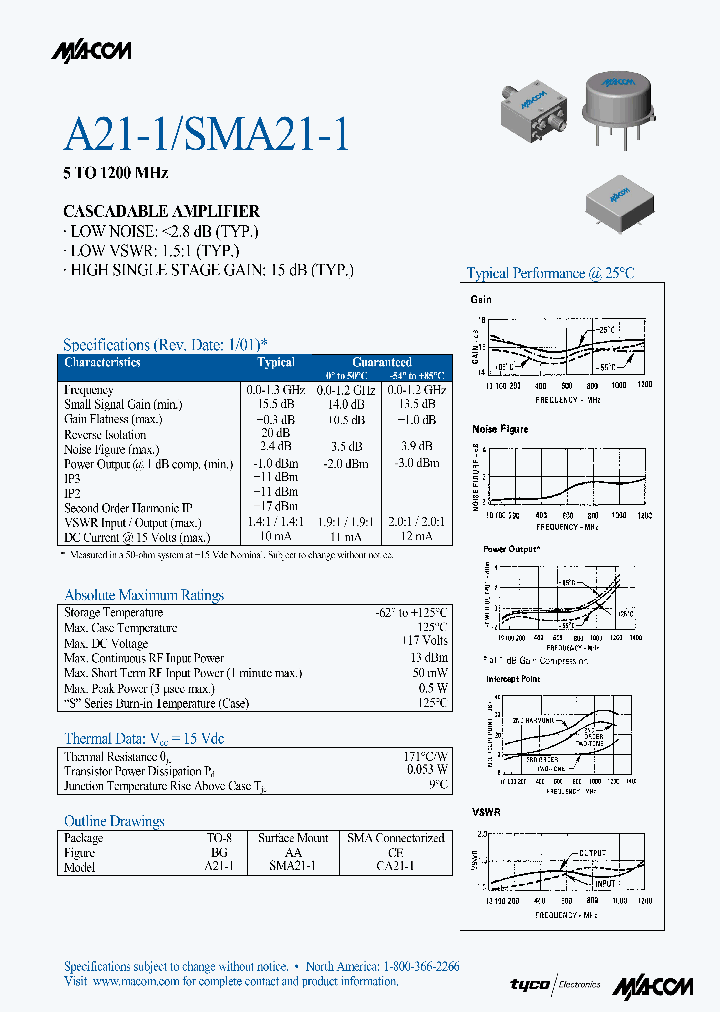 SMA21-1_441487.PDF Datasheet