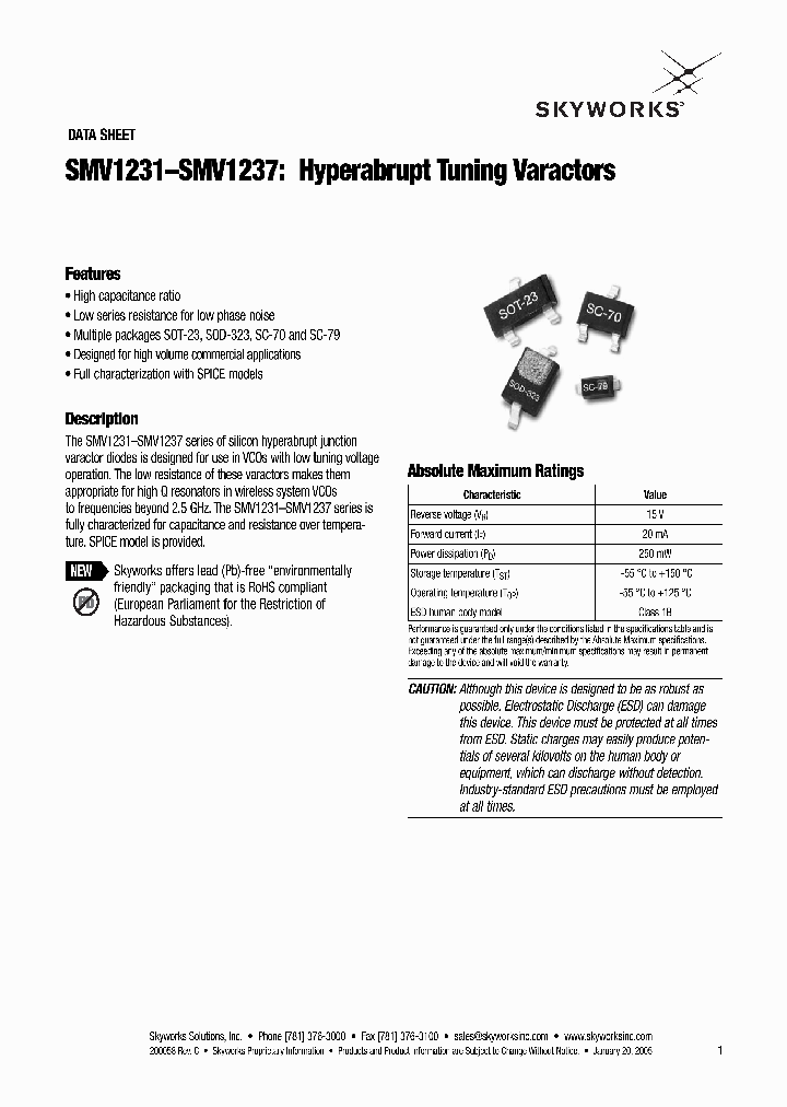 SMV1231_448167.PDF Datasheet