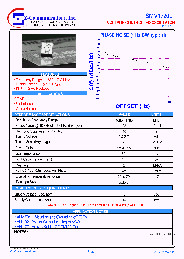 SMV1720L_437505.PDF Datasheet