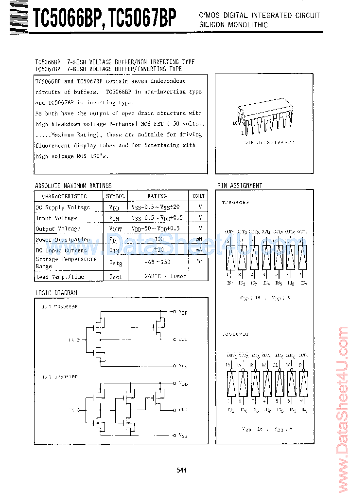 TC5067BP_417468.PDF Datasheet