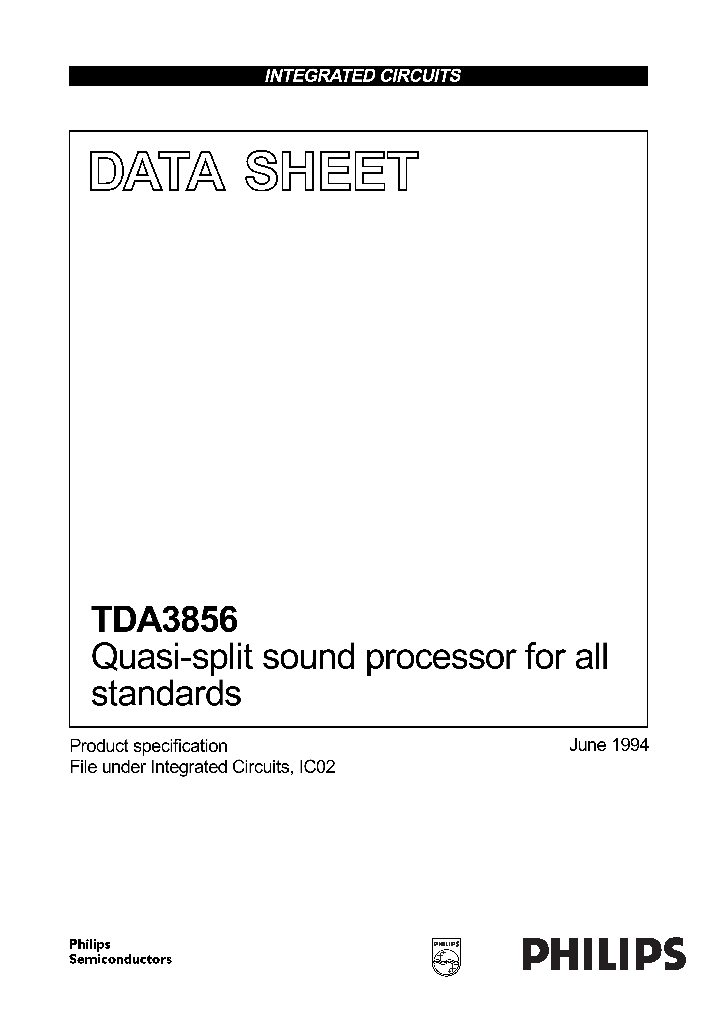 TDA3856_438026.PDF Datasheet
