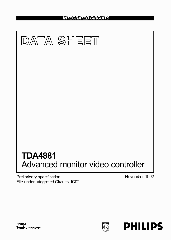 TDA4881_453861.PDF Datasheet