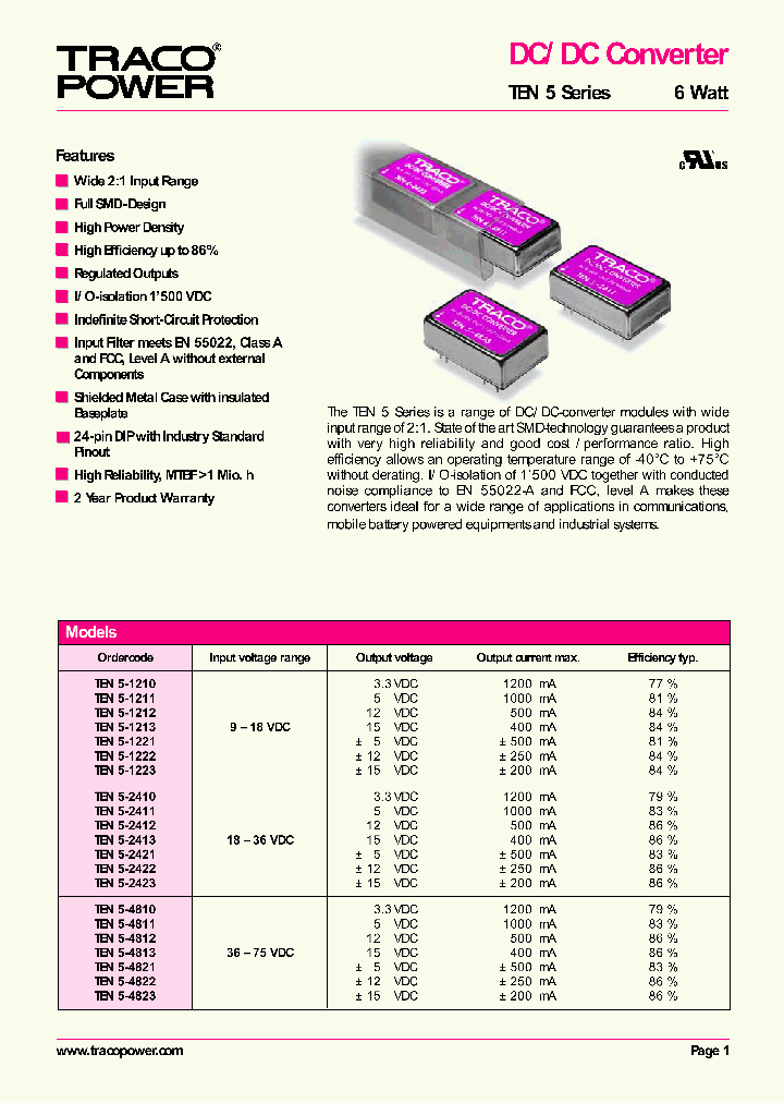 TEN5-1210_437006.PDF Datasheet