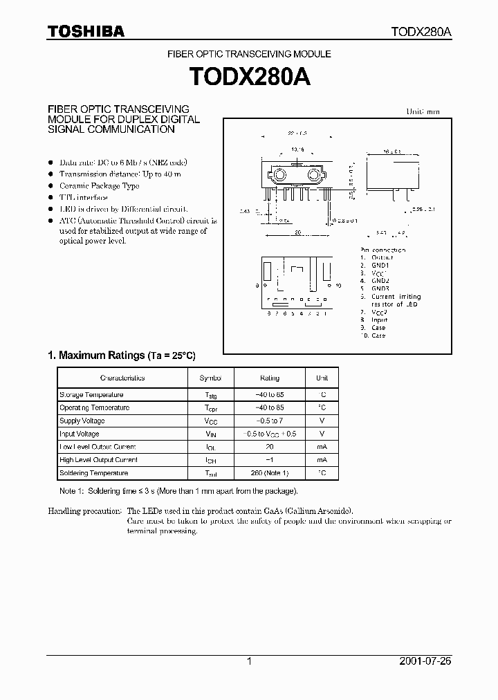 TODX280A_438159.PDF Datasheet