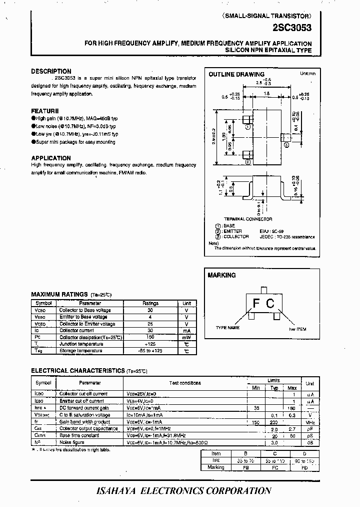 2SC3053_540987.PDF Datasheet