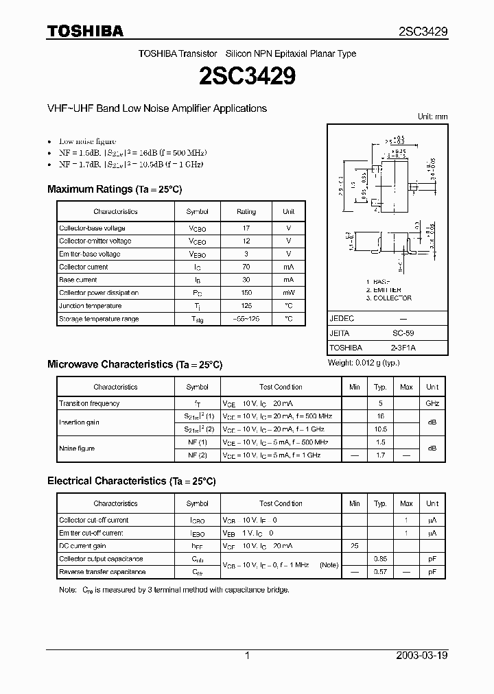 2SC3429_556717.PDF Datasheet