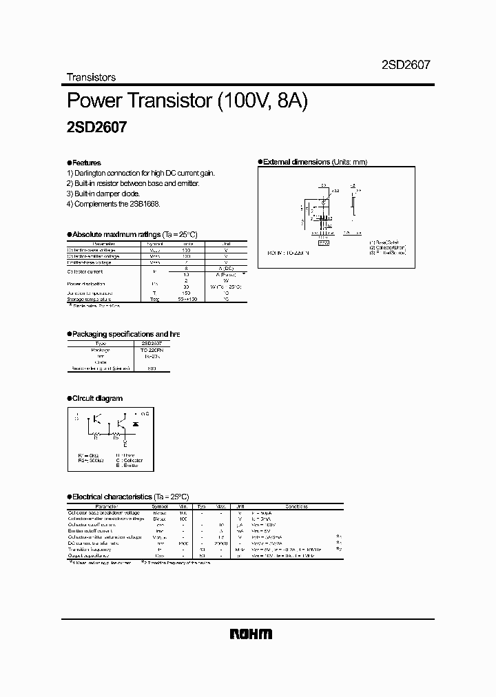 2SD2607_553706.PDF Datasheet