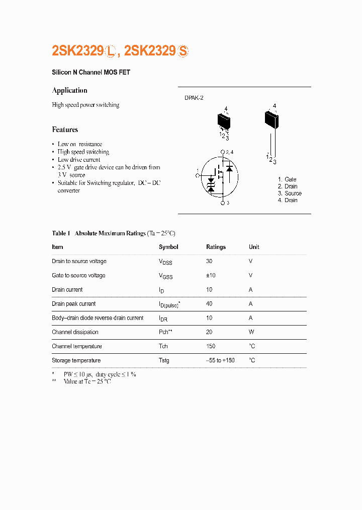 2SK2329_516971.PDF Datasheet