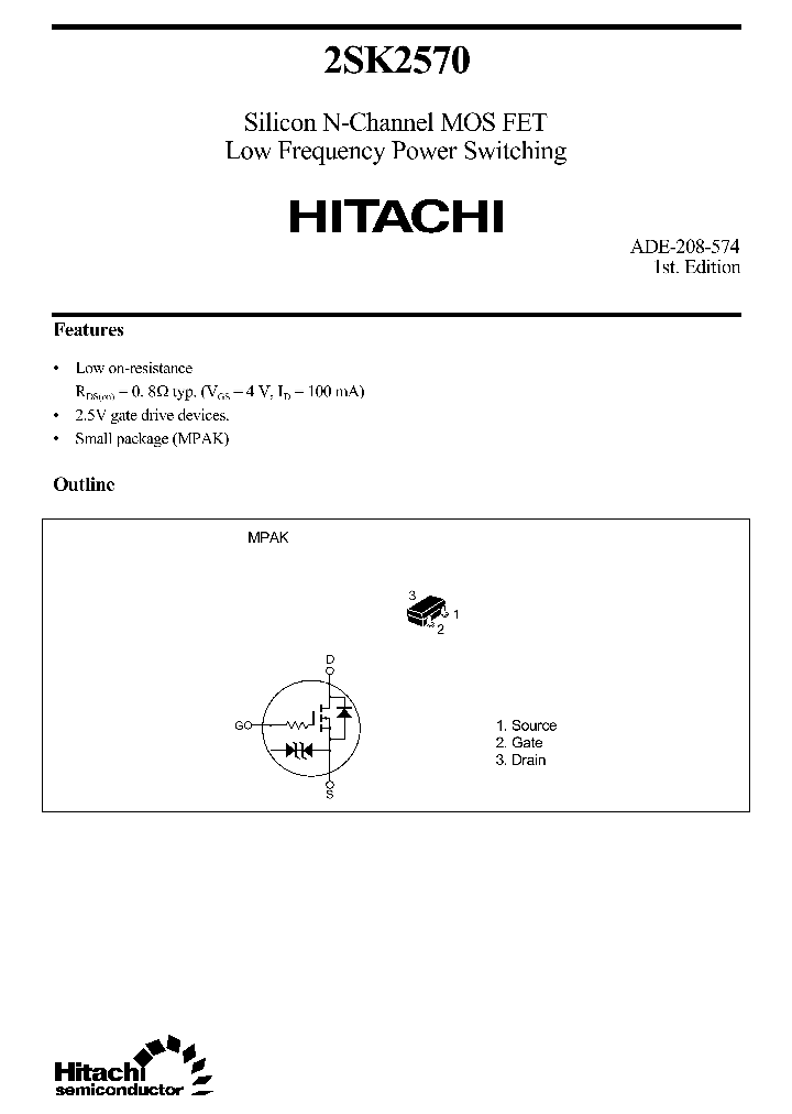 2SK2570_540083.PDF Datasheet