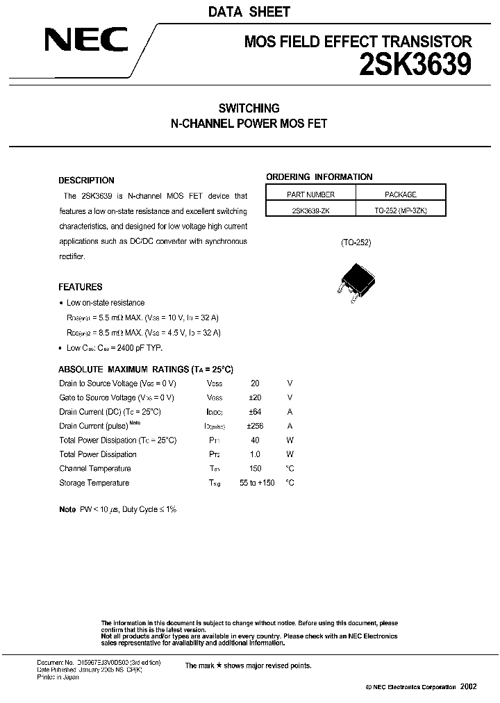 2SK3639_550931.PDF Datasheet